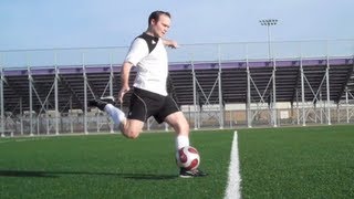 How To Do A Soccer Goalkeeper Dropkick [upl. by Sutton872]