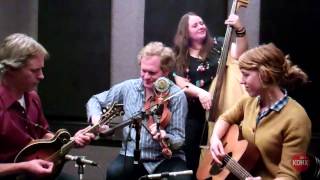 Foghorn Stringband quotId Jump the Mississippiquot Live at KDHX 21413 [upl. by Ateekram178]