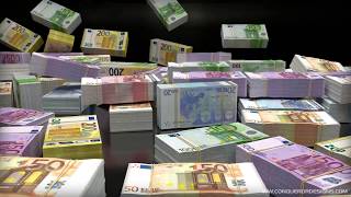 BILLIONS of EUROS  Wealth Visualization Manifestation Abundance HD [upl. by Llehsyt]