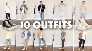 10 Easy Ways to Wear the Converse Chuck Taylor  Outfit ideas [upl. by Mok815]