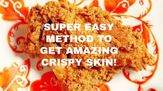 Reheat Fried Chicken in Oven  Super Crispy Skin  4K [upl. by Omissam]