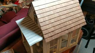 Tutorial Cutting Miniature Roof Shingle Angles [upl. by Stanton]