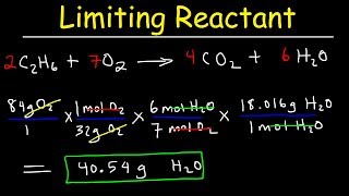 Limiting Reactant Practice Problems [upl. by Alexine]