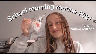 School morning routine 2021  Shower routine super realistic [upl. by Dixie]