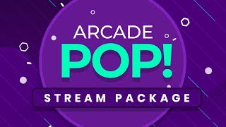 Arcade Pop  Animated Overlay and Alert Package [upl. by Kosak]