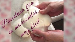 Como hacer la porcelana fria paso a paso sin fuegoHow to make homemade cold porcelain [upl. by Ruhnke]