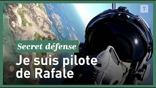 Cédric 30 ans pilote de Rafale à Landivisiau [upl. by Onilecram]