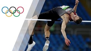 Canadas Drouin wins gold in Mens High Jump [upl. by Anem]