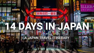 How to Spend 14 Days in Japan  A Japan Travel Itinerary [upl. by Anieral]