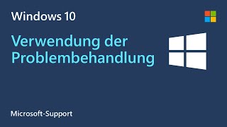 So verwendest du die WindowsProblembehandlung  Microsoft  Windows 10 [upl. by Mckay]