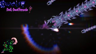 Devourer Of Gods Fight Deathmode Melee  Terraria Calamity [upl. by Hutner]