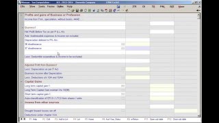 Income Tax Computation  Winman CA ERP [upl. by Krongold997]