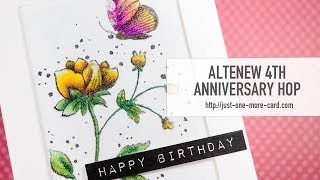 Altenew 4th Anniversary Blog Hop [upl. by Elias934]