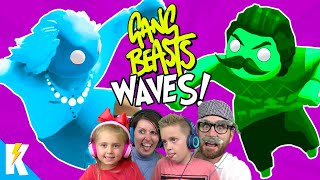 KCity Plays Waves Mode in Gang Beasts [upl. by Josephina738]