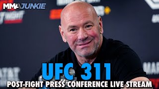 UFC 311 PostFight Press Conference Live Stream from Los Angeles [upl. by Icnarf]