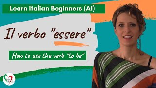 14 Learn Italian Beginners A1 How to use the verb “essere” “to be” [upl. by Reddin]