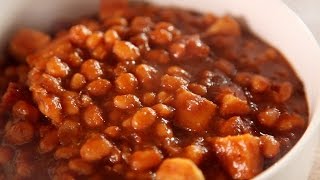 Baked Beans  Easy Delicious Homemade Baked Beans [upl. by Rudolfo]