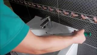 How To Silicone a Bathroom Sink [upl. by Norat572]