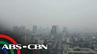 Haze over Metro Manila  ABSCBN News [upl. by Aititil105]