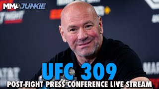 UFC 309 PostFight Press Conference Live Stream from New York [upl. by Mazurek943]