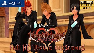 PS4 1080p 60fps Kingdom Hearts 3582 Days Full HD Movie Cutscenes  Roxas vs Xion DLC Ending [upl. by Vale]