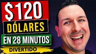 🟢 Gana Dinero Por Internet 120 Cada 28 Minutos 100 GRATIS [upl. by Hcirdeirf]