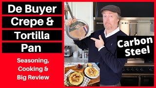 Holy Crepe De Buyer Crepe amp Tortilla Pan Review [upl. by Darbie529]