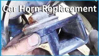 How to Access and Replace Car Horn [upl. by Azenav222]