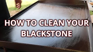 How to clean your Blackstone Griddle  36 inch Blackstone Griddle [upl. by Garnett]