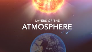 Layers of the Atmosphere Animation [upl. by Llednohs955]