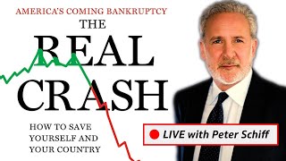 🔴 LIVE with Peter Schiff The Real Crash Is Here [upl. by Daub818]