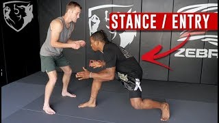 Wrestling for MMA Stance amp Entry for Takedowns [upl. by Weide]