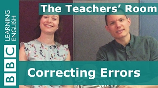 The Teachers Room Correcting errors [upl. by Hayden]