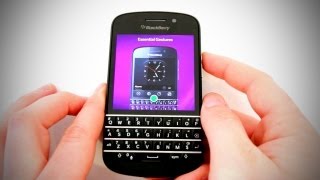 BlackBerry Q10 Unboxing amp Overview [upl. by Eniamreg]