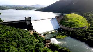 Stunning Aerial View of Inanda Dam Overflowing KZN 17 January 2021 [upl. by Noraha]