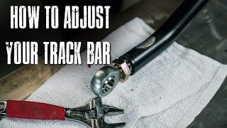 How to Adjust Your Track Bar [upl. by Selestina]