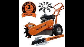 Detail K2 OPG777 Stump Grinder Review  Can it handle a 34quot Oak [upl. by Edouard]