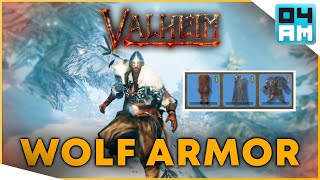 WOLF ARMOR GUIDE  How To Get Wolf Armor amp Wolf Hide Cape in Valheim [upl. by Tawnya297]