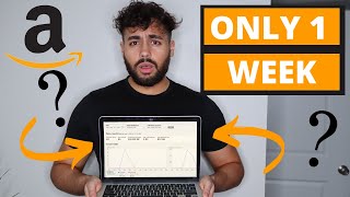 I Tried Dropshipping on Amazon For a Week Complete Beginner [upl. by Adnileb]