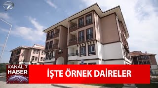 İşte Sosyal Konuttaki Örnek Daireler [upl. by Naehs]