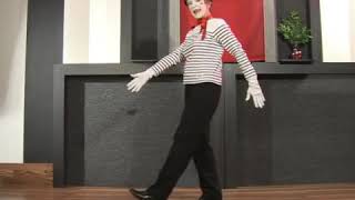 How to Walk in Place in Mime [upl. by Akenal458]