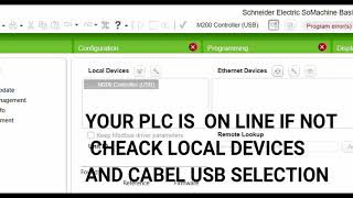 HOW TO UPLOAD PROGRAM IN SCHNEIDER PLC TM200 UPLOAD AND DOWNLOAD TM200PLC [upl. by Kirad]