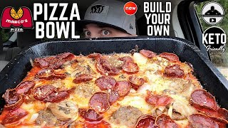 Marcos Pizza® PIZZA BOWL Review 🍕🥣  NEW BUILD YOUR OWN BOWL [upl. by Alphard]