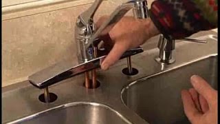 How to Replace a Kitchen Faucet [upl. by Aretak]