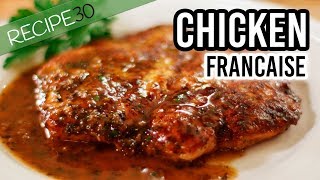 Chicken Francaise Recipe over 200 Million Views [upl. by Farhi]