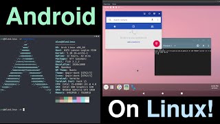 Run Android on Linux with Android x86 [upl. by Nomled]