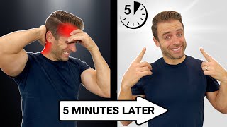 Tension Headache  GONE  In Just 5 Minutes [upl. by Jem]