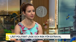 Panelen quotCentern lever i en drömvärldquot  Nyhetsmorgon TV4 [upl. by Happy331]