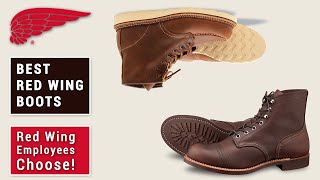 THE 5 BEST RED WING BOOTS according to Red Wing employees [upl. by Lauree]