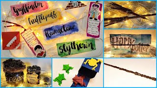 DIY Harry Potter Crafts Part2  6 Magical Harry Potter themed crafts tutorial [upl. by Kudva631]